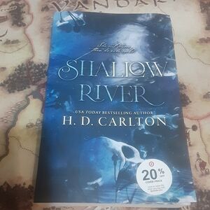 Shallow River by H.D. CarltonTrade paperback book.  4th edition.  Has a Target